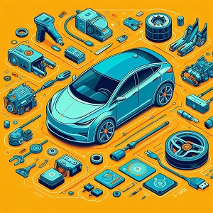 electric car components 