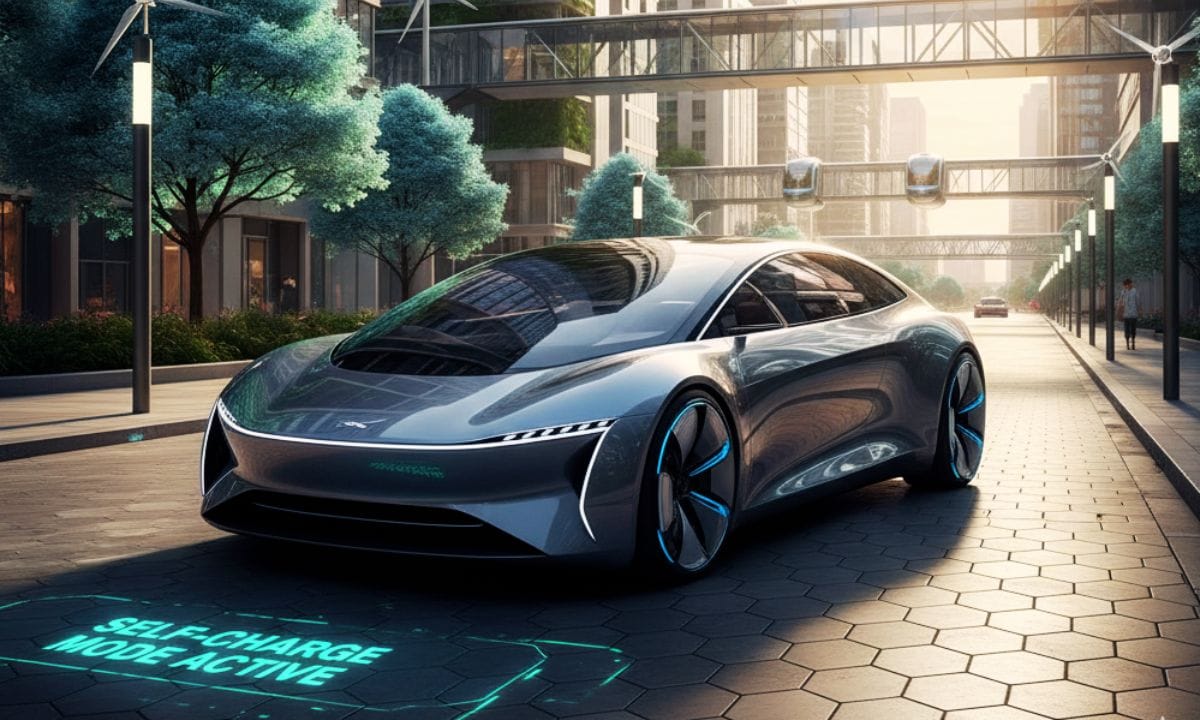 Self Charging Electric Car