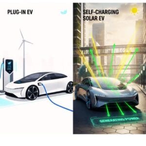 Self Charging Electric Car