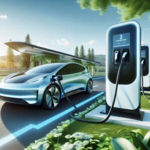 Buying a Used Electric Car EV charging accessories and cables on display