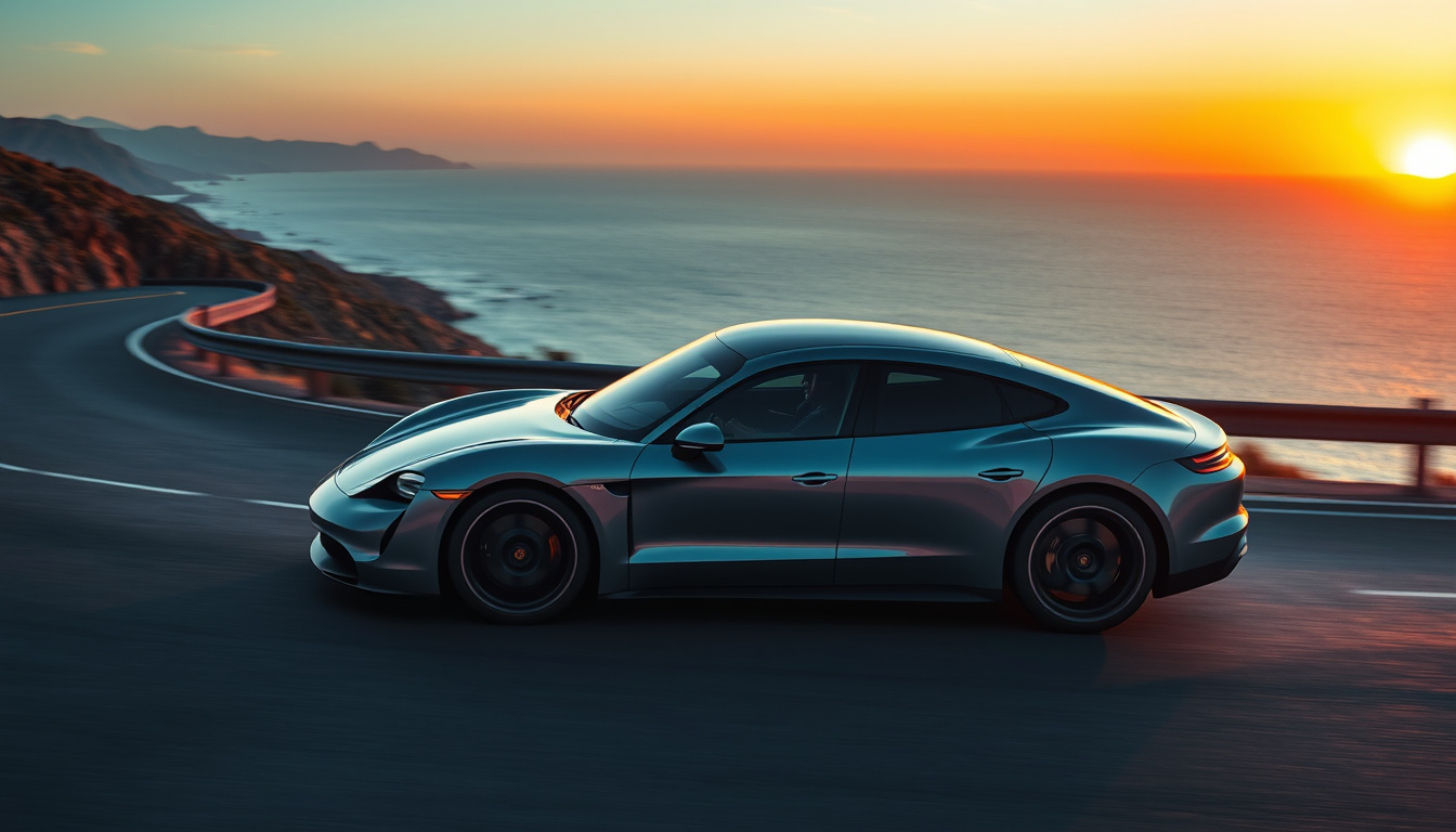 Unleashing Performance: The Porsche Taycan Electric Sedan Revolutionizes Luxury Driving